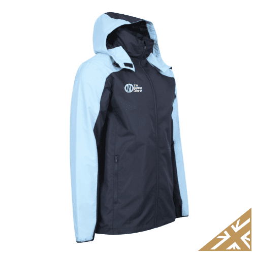 HELIX RAIN JACKET - Navy/Sky