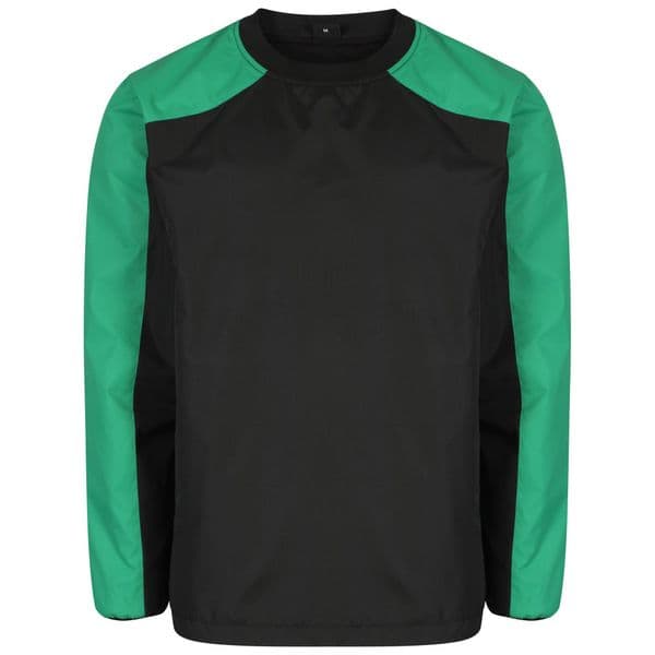 HELIX WINDBREAKER - Black/Emerald
