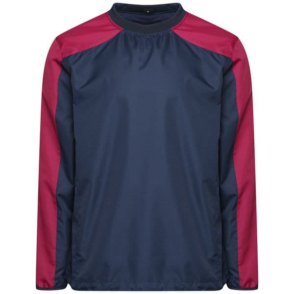 HELIX WINDBREAKER - Navy/Maroon
