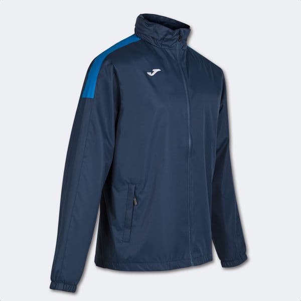 TRIVOR RAIN JACKET - Navy/Royal