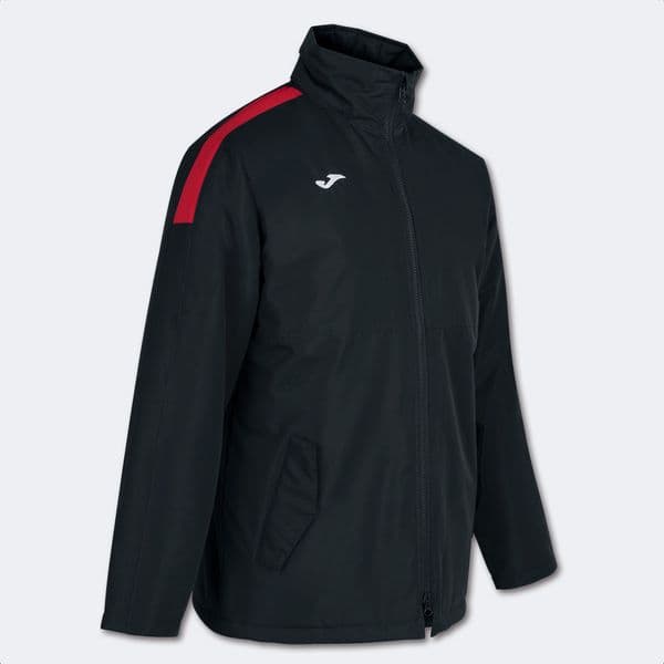 TRIVOR WINTER JACKET - Black/Red