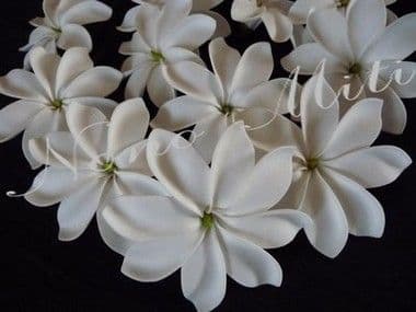 Pic cheveux Tiaré tahiti * 8 pétales 7,5cm