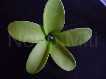 Pic/pince fleur frangipanier 10cm 