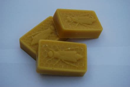 Beeswax Ingots (Large with bee Motif)