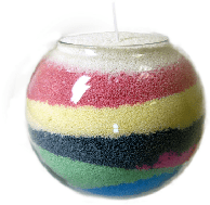 Fragranced Candle Sand