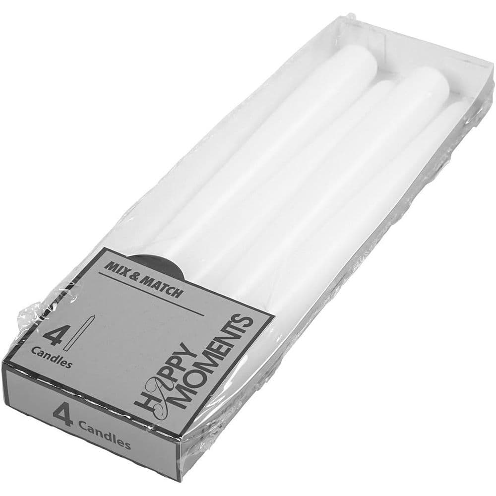White Taper Candles