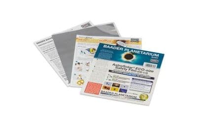 AstroSolar ® ECO-size Safety Film OD 5.0, 140x155 mm