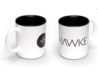 Hawke Optics mug with logo