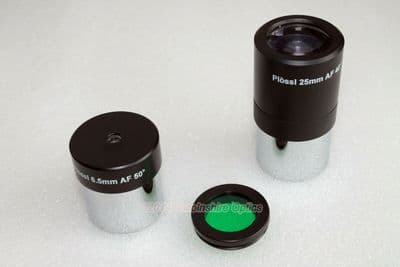 Plossl 25mm + 6.5mm eyepieces . 1,25
