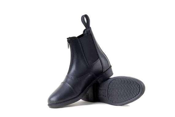 Rhinegold zip front paddock boots