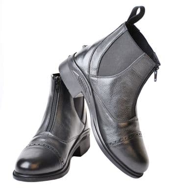 Childrens Kentucky Zip Front Paddock Boot