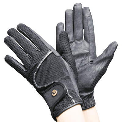 Honeycomb Mesh Stretch Riding Gloves