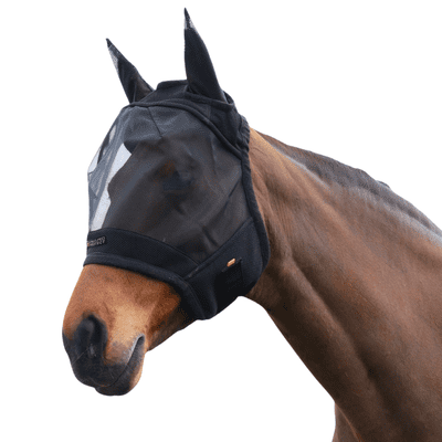 HY Equestrian Armoured  Protect Half Fly Mask