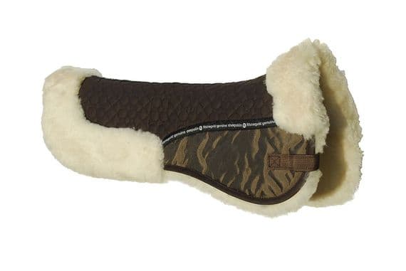 Lux Fur Half Saddle Pad