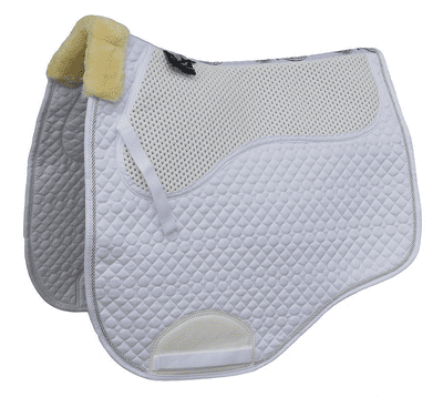 Rhinegold Non-Slip Gel Straighter Cut Saddle Cloth