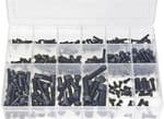 'Max Box' Assortment of Socket Screws Cap Head - Metric Black