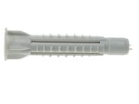 This Universal Plug is suitable for Hollow or Solid Base Materials. Size: Anchor Hole Size: 8mm, Plug Length: 41mm Wood Screw Gauge No.: 10-12   Universal Plugs 8X41 Nylon Universal Plug