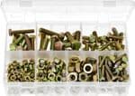 Assortment Box of Set Screws High Tensile & Nuts - Metric
