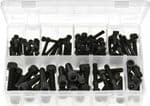 Assortment Box of Socket Screws Cap Head - Metric Black