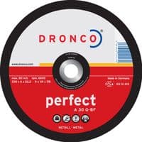 Metal Grinding Discs DRONCO 'Perfect' Metal Grinding Discs - Depressed Centre