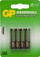 GP BATTERIES 'Greencell' - AAA - Box of 40