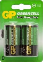 GP BATTERIES 'Greencell'- D - Box of 20