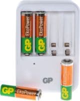 Batteries GP BATTERIES 'PowerBank' 'Quick 2' NiMH Battery Charger For NiMH Sizes AA and AAA