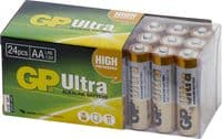 GP BATTERIES 'Ultra' Alkaline Batteries AA - 24