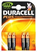 Batteries DURACELL Plus Alkaline Batteries - Single Pack