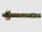 M24 x180 Zinc & Yellow Throughbolt Concrete Fastener