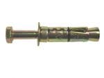 M6 Maximum Fixture Thickness 10mm Zinc & Yellow Loose Bolt & Shield Anchor