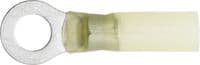 Yellow Heat Shrink Terminals Adhesive Lined - Rings