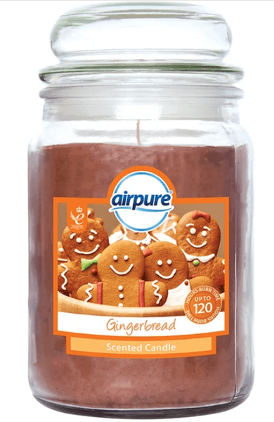 Airpure Jar Candle Gingerbread 18oz