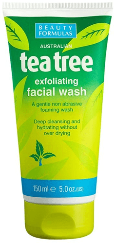 Beauty Formulas Facial Wash Tea Tree 150ml