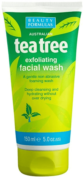 Beauty Formulas Facial Wash Tea Tree 150ml