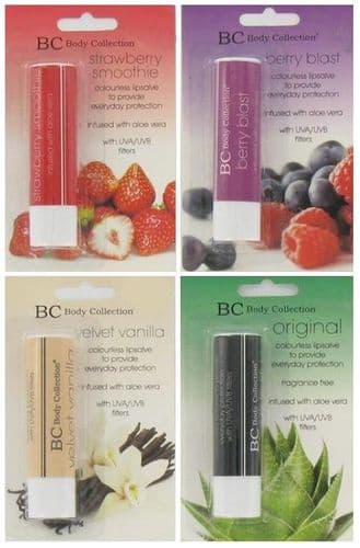 Body Collection Lip Balm Assorted 1x12 6062