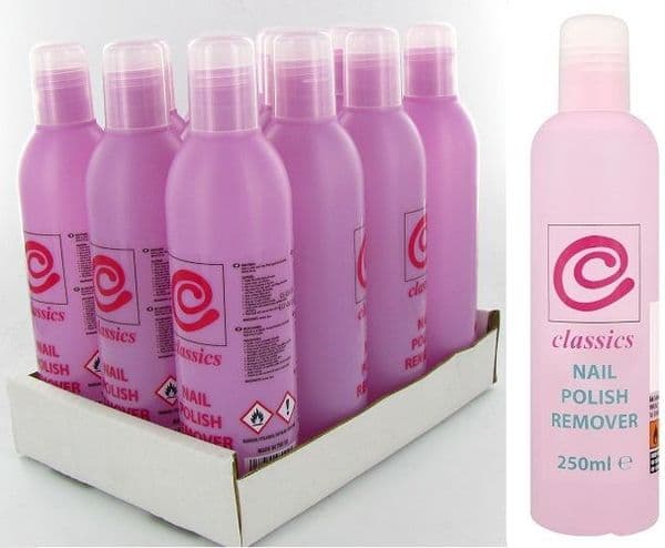 Classics Nail Polish Remover 250ml 1x12