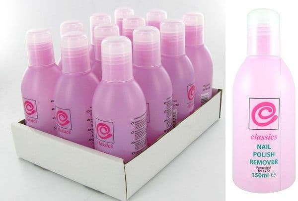 Classics Nails Polish Remover 150ml 1x12