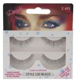 Dimples Eyelashes Black 120