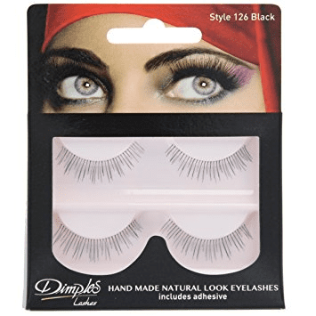 Dimples Eyelashes Black 126