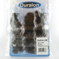 Duralon Bun Nets Brown 1x12