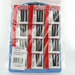 Duralon Hair Grips Black 1x24