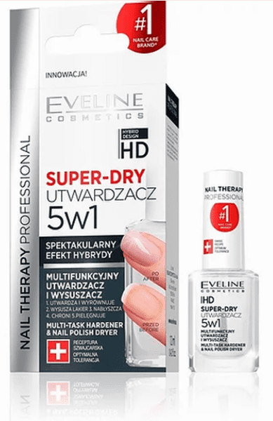 Eveline Nail Treatment Super Dry Topcoat 5in1