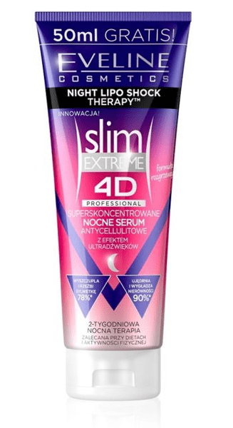 Eveline Slim Extreme 4D Anti-Cellulite Night Serum Night Lypo Shock Therapy 250ml