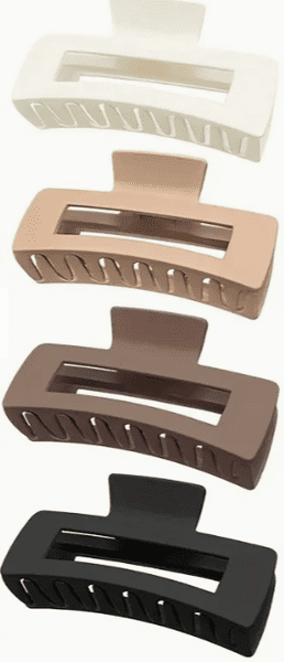 Hair Clamp Large 1x4 assorted colours