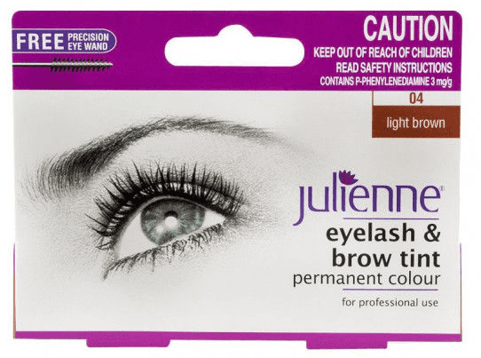 Julienne Eyelash & Brow Tint Light Brown