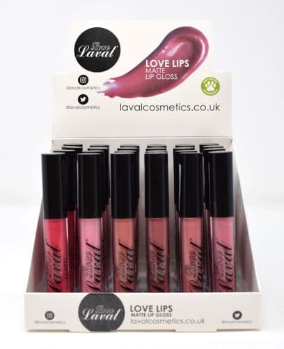 Laval Lipgloss Matte Display 1x24