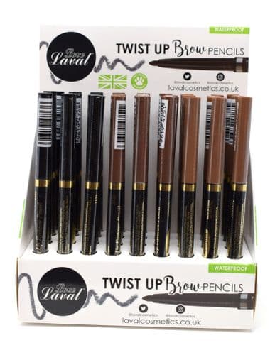 Laval Twist Up Eyebrow Display 1x36