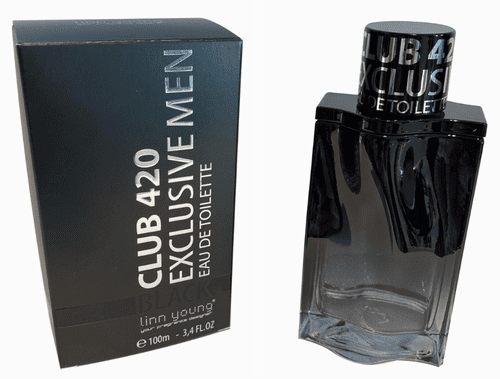 Linn Young Mens Aftershave Club 420 Black 100ml EDT
