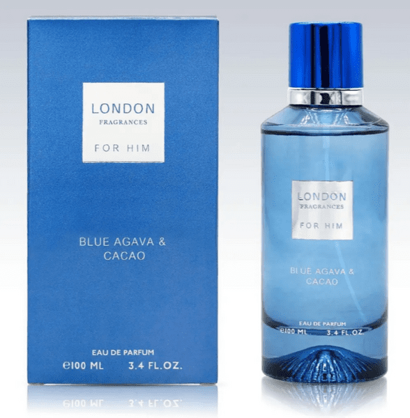London Fragrances Blue Agava Cacao 100ml For Him